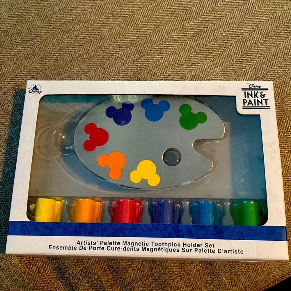 New Ink and Paint toothpick holder set